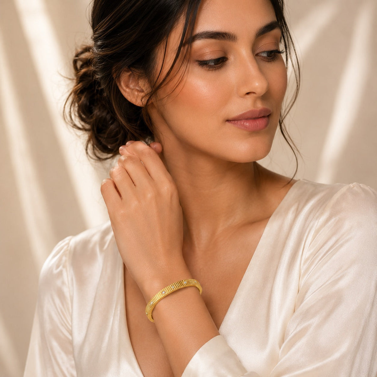 Gold bangles