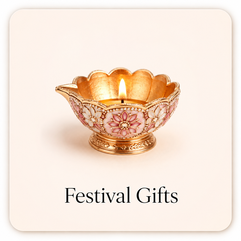 Festival gift jewellery presentation