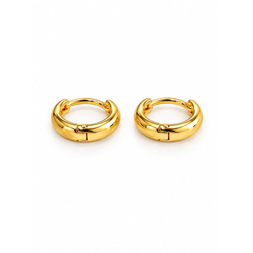 Classic Gold Hoop Earrings