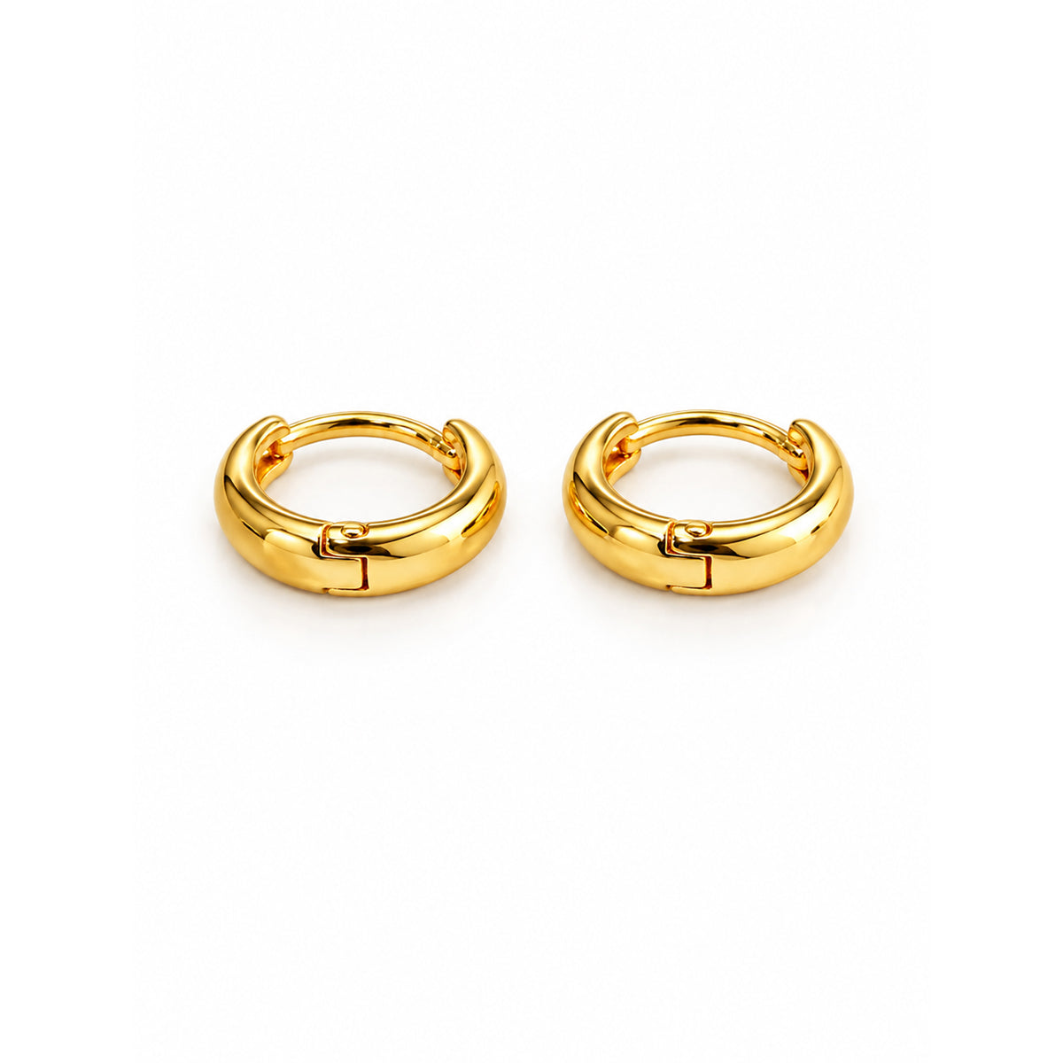Classic Gold Hoop Earrings