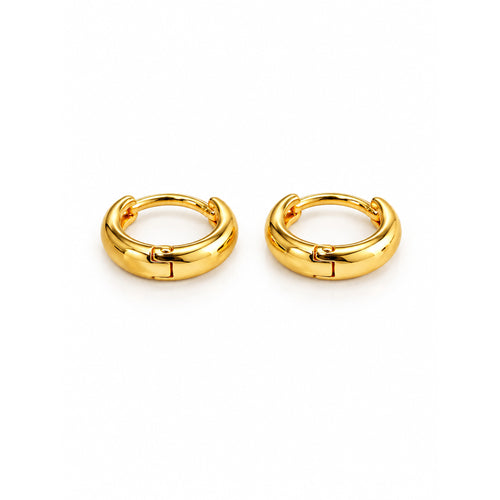 Classic Gold Hoop Earrings
