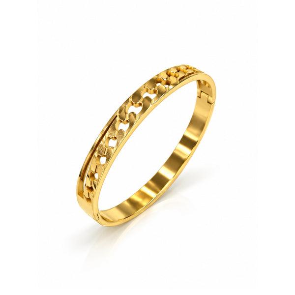 Gold Chain Design Kada