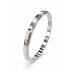 Silver Steel Kada For Men