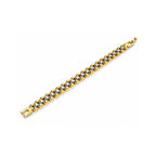 Two-Tone Gold & Silver Link Bracelet
