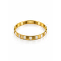 Two-Tone Geometric Designer Kada
