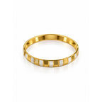 Two-Tone Geometric Designer Kada