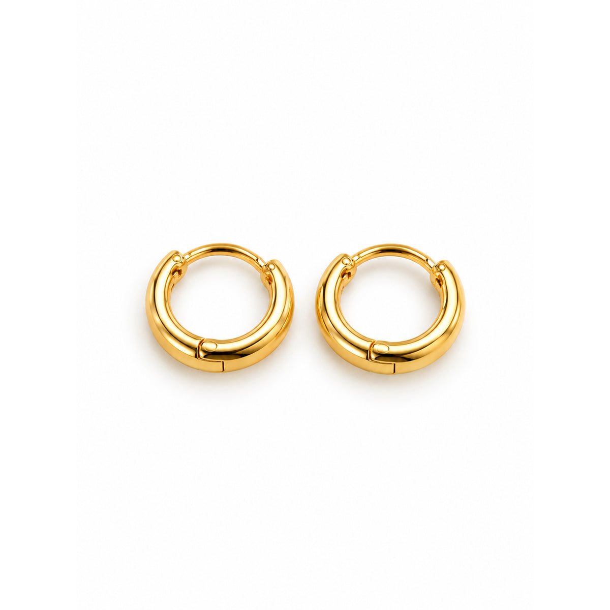Classic Gold Hoop Earrings