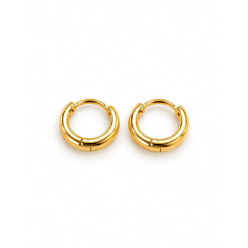 Classic Gold Hoop Earrings