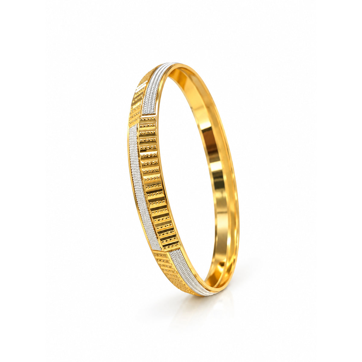 Two-Tone Designer Kada
