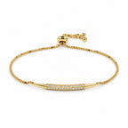 Women's Elegant Gold-Toned Bracelet