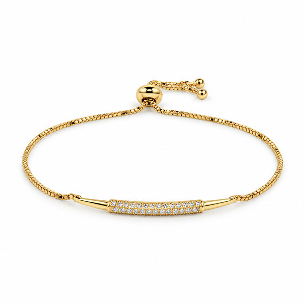 Women's Elegant Gold-Toned Bracelet