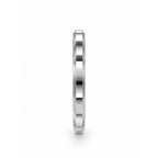 Silver Steel Kada For Men