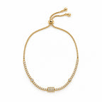Women's Elegant Gold-Toned Bracelet