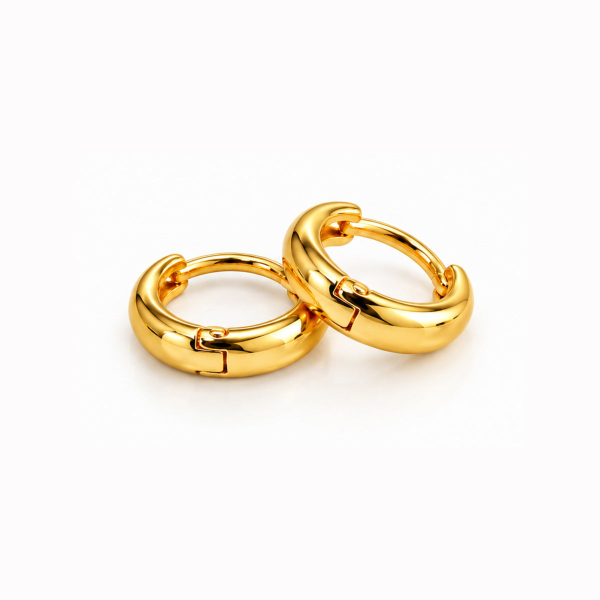Classic Gold Hoop Earrings