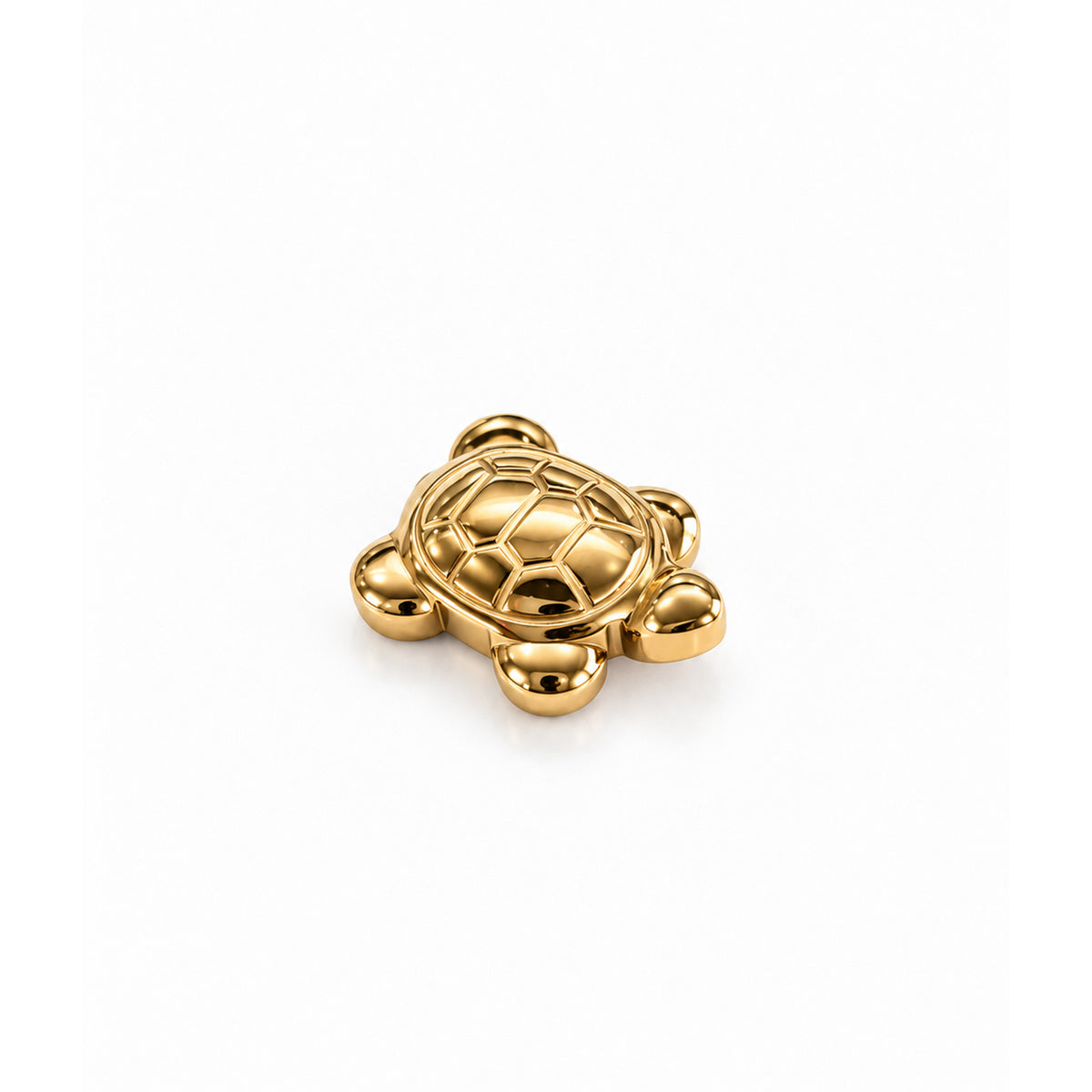 Natural Golden Hematite Tortoise | Vastu Feng Shui Turtle Figurine | Good Luck, Wealth & Prosperity Symbol | Home & Office Decor