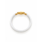 white Gold Block Kada