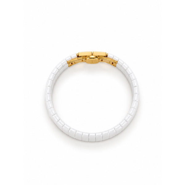 white Gold Block Kada