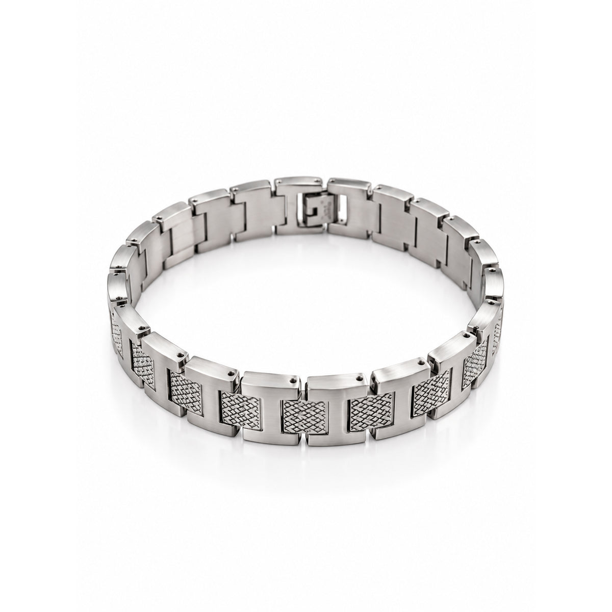 Silver Squire Link Bracelet