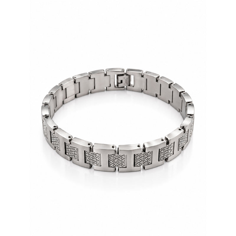 Silver Squire Link Bracelet