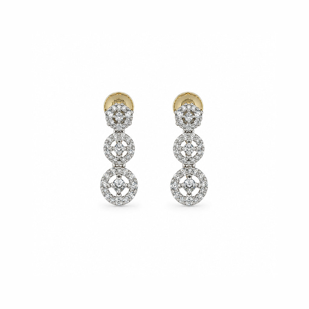 Women's Elegant Gold-Toned White Necklace