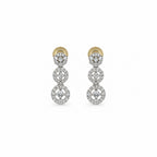 Women's Elegant Gold-Toned White Necklace