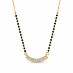 Gold-Toned Black Beaded Mangalsutra