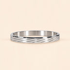 Silver Engraved Kada