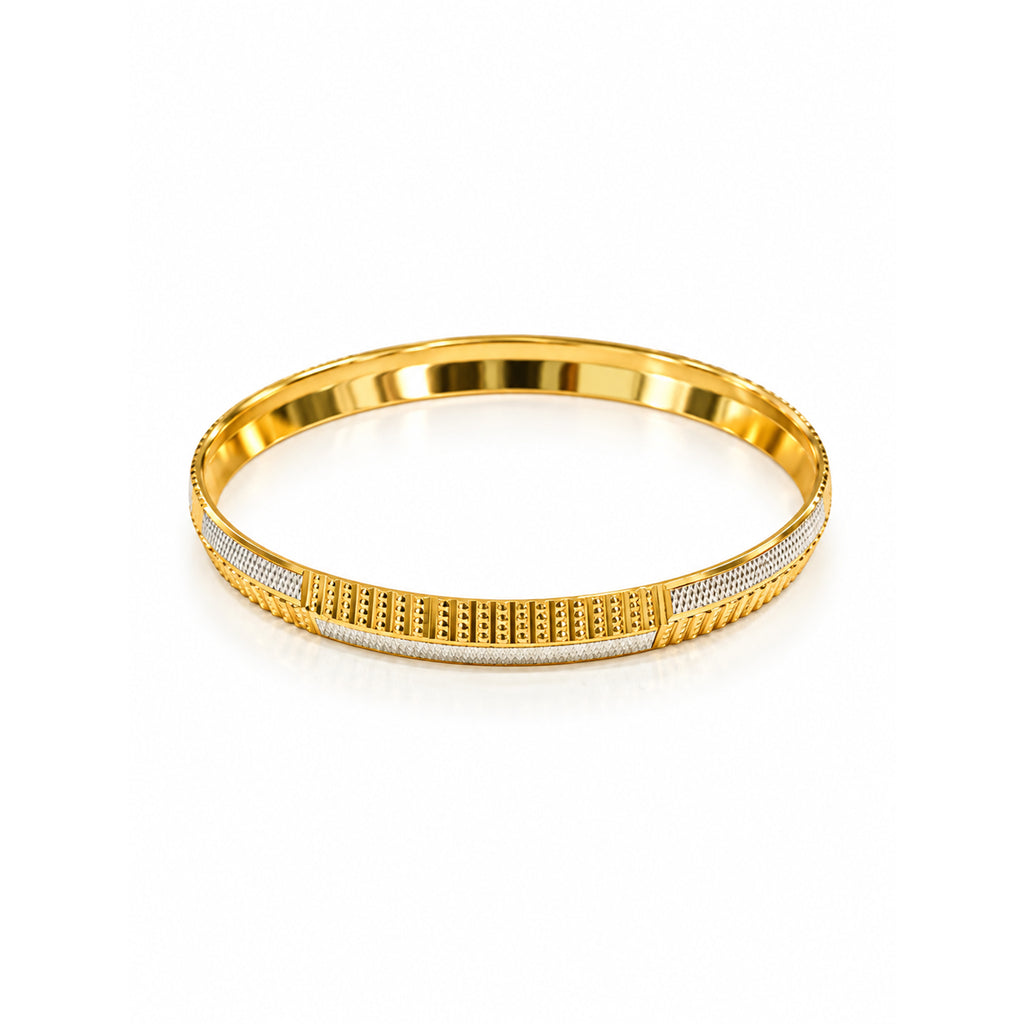Two-Tone Designer Kada