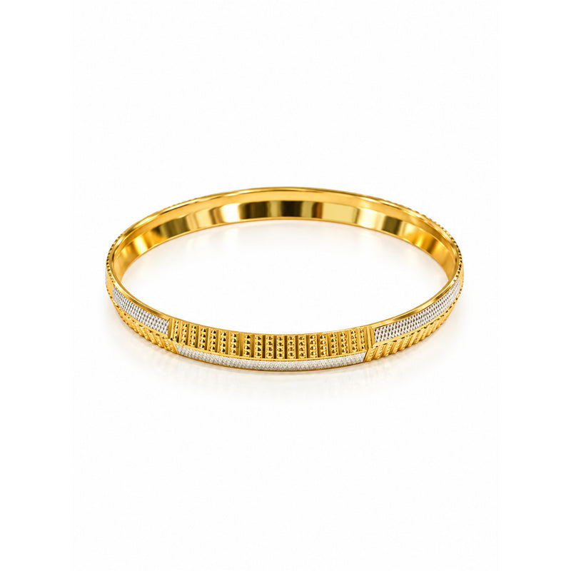 Two-Tone Designer Kada