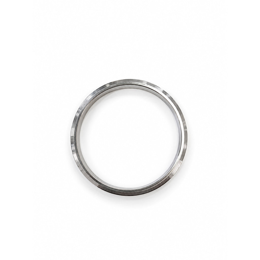 Silver Steel Kada For Men