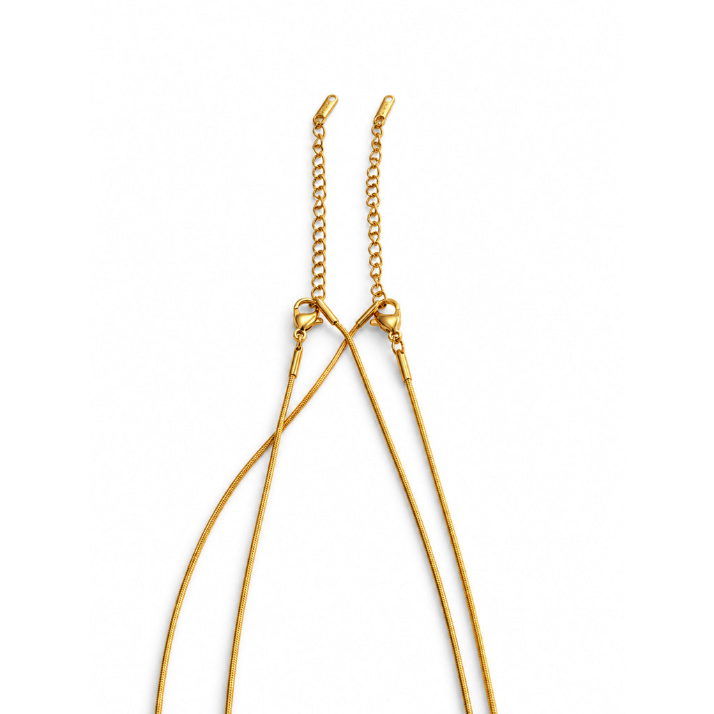 Gold Lariat Necklace