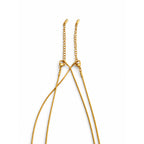 Gold Lariat Necklace