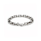 Silver Wave Link Bracelet