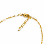 Gold-Toned Black Beaded Mangalsutra