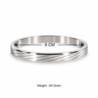 Silver Engraved Kada