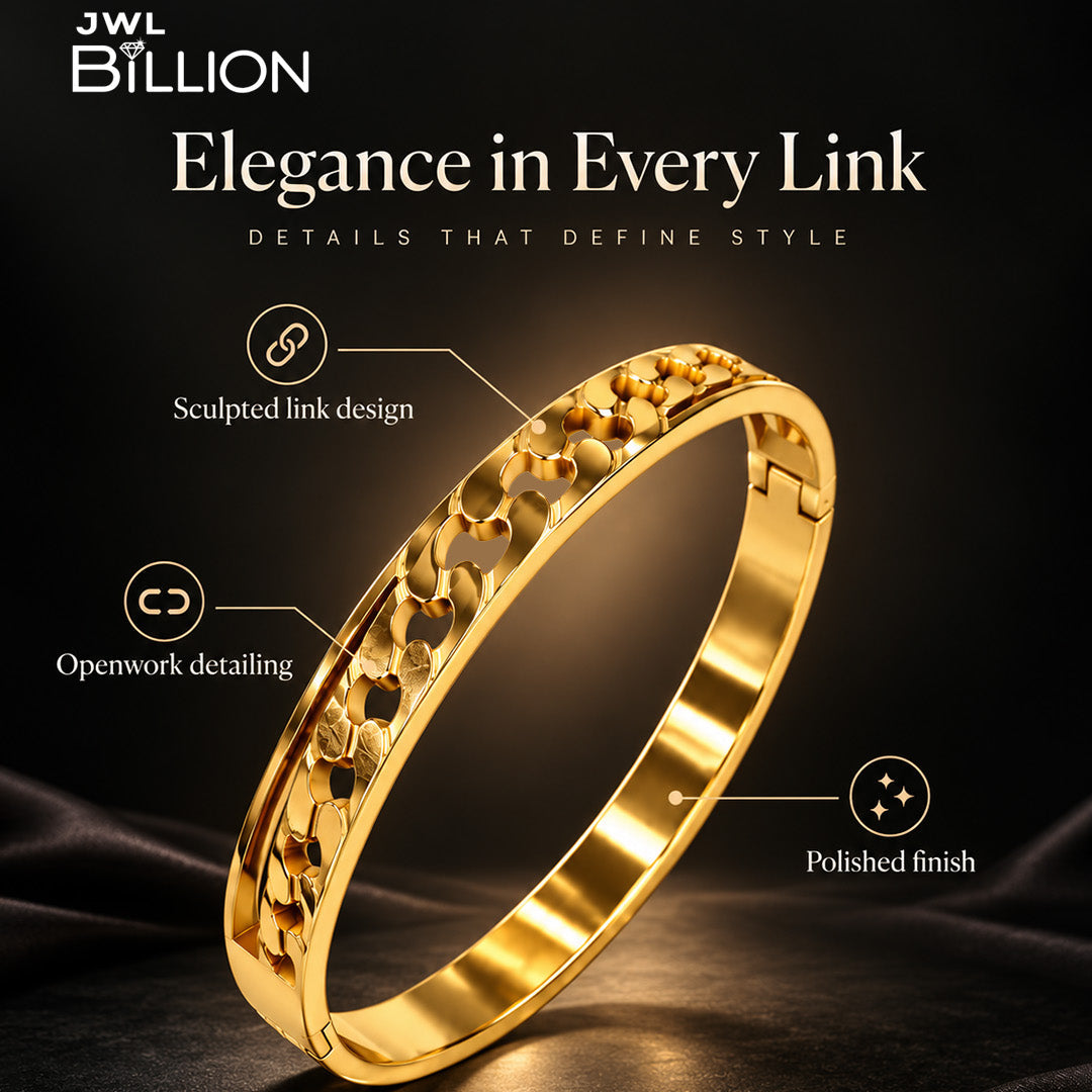 Gold Chain Design Kada