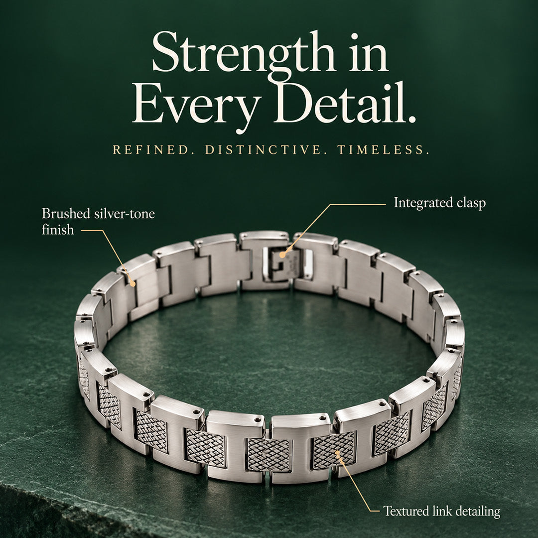 Silver Squire Link Bracelet