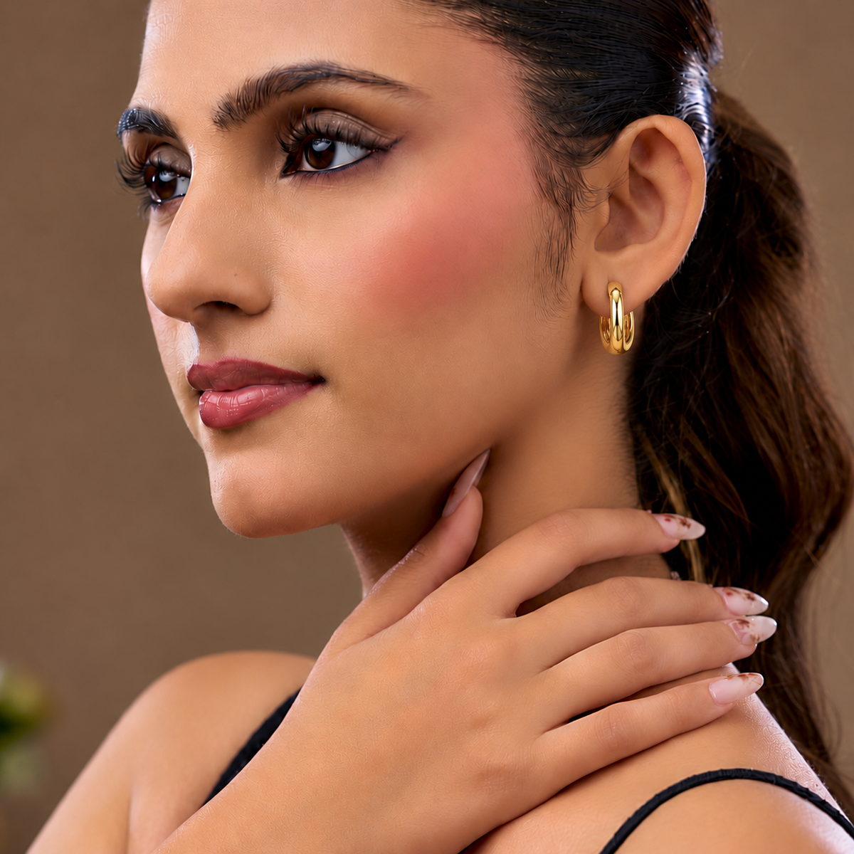 Classic Gold Hoop Earrings