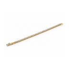 Gold Plated Cubic Zirconia Tennis Bracelet for Women