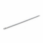 Silver Cubic Zirconia Tennis Bracelet for Women