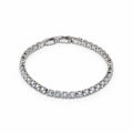 Silver Cubic Zirconia Tennis Bracelet for Women
