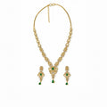 Green Stone Gold Necklace