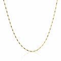 Golden Grace Gold-Plated Chain Necklace for Women – Minimalist Lightweight Everyday & Party Wear Jewellery