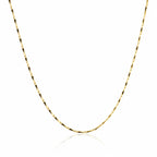 Golden Grace Gold-Plated Chain Necklace for Women – Minimalist Lightweight Everyday & Party Wear Jewellery