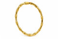 Golden Bamboo Kada for Women – Gold-Plated Bamboo Design Openable Bangle Bracelet