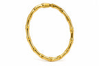 Golden Bamboo Kada for Women – Gold-Plated Bamboo Design Openable Bangle Bracelet