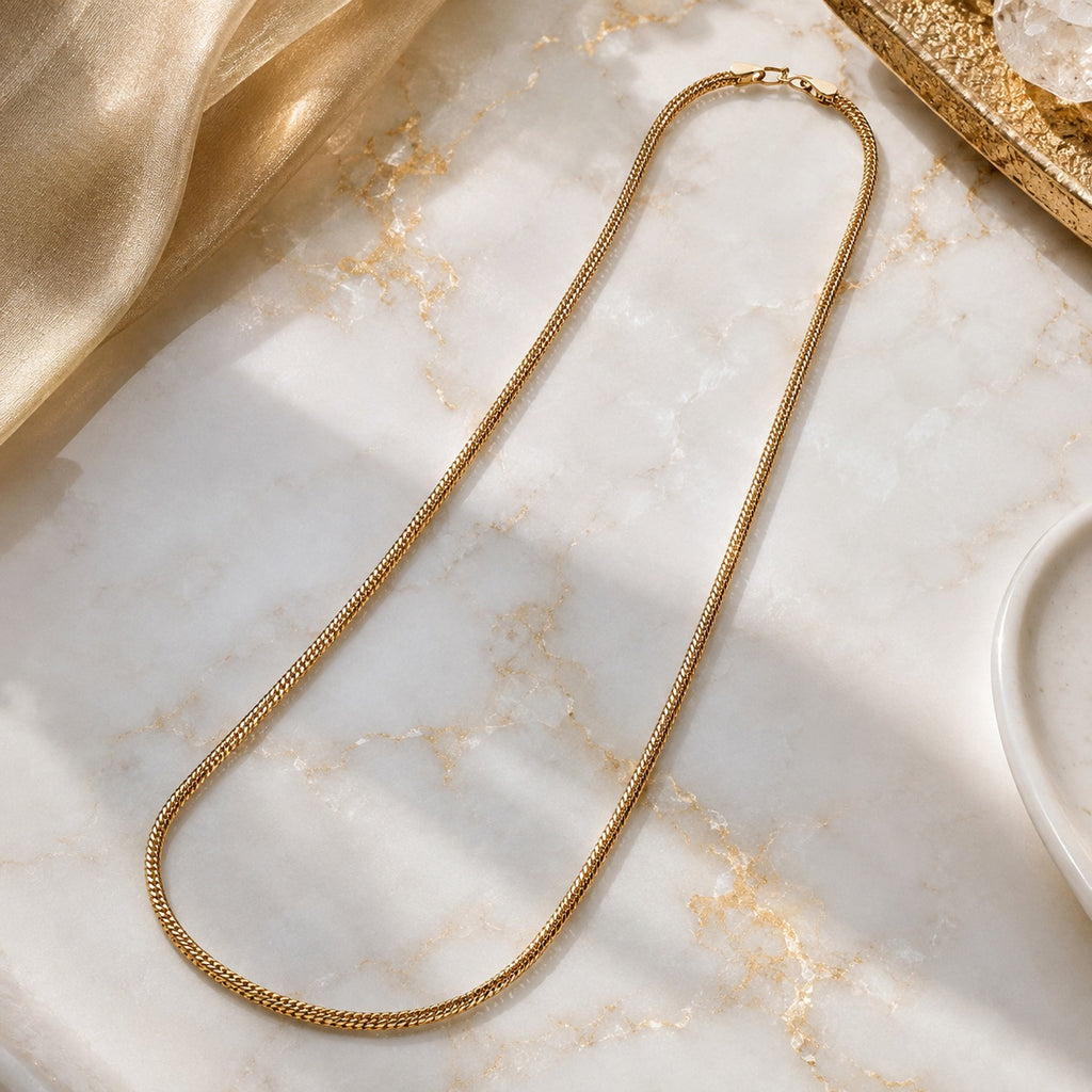 Fox Gold Chain For Men's