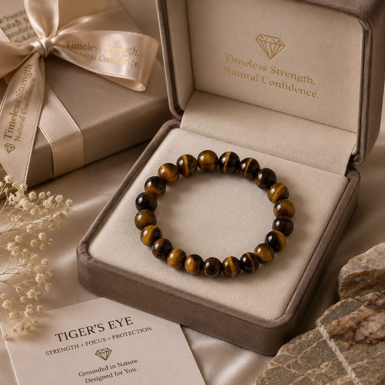 Tiger Eye Bracelet for Men & Women