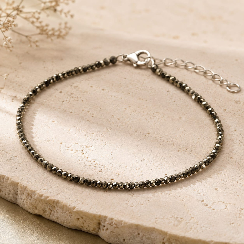 Pyrite Anklet For Women's