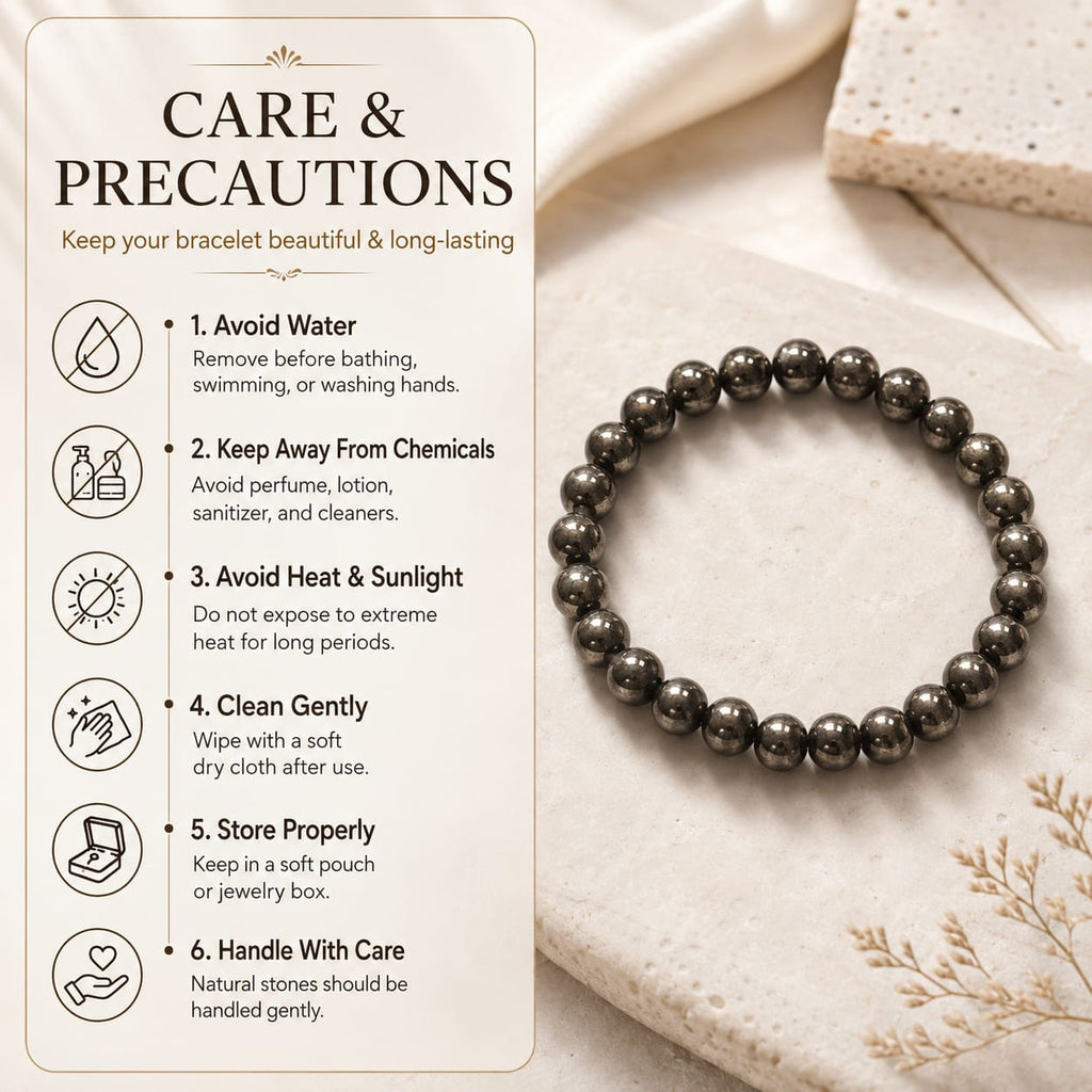 Pyrite Bracelet for Men & Women's
